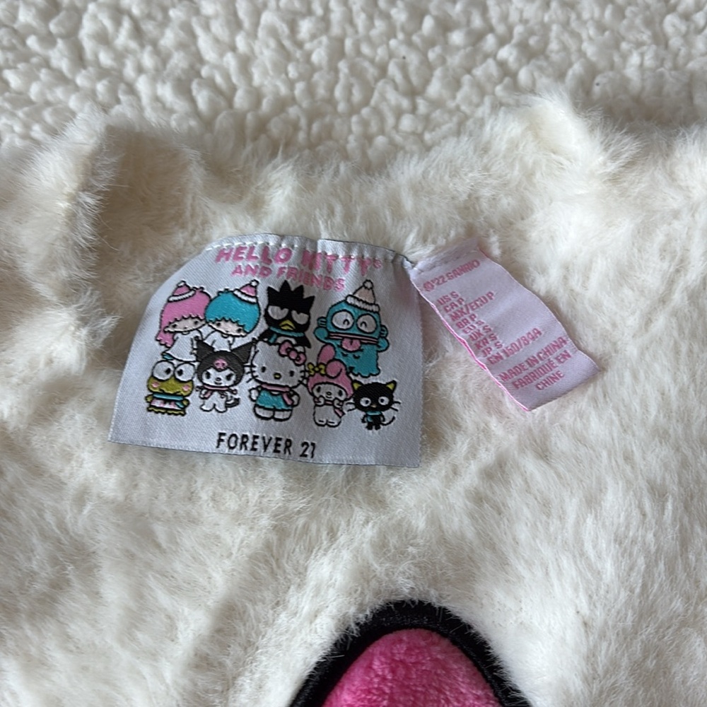 Forever 21 fuzzy Sweater Hello Kitty shirt - Picture 4 of 5